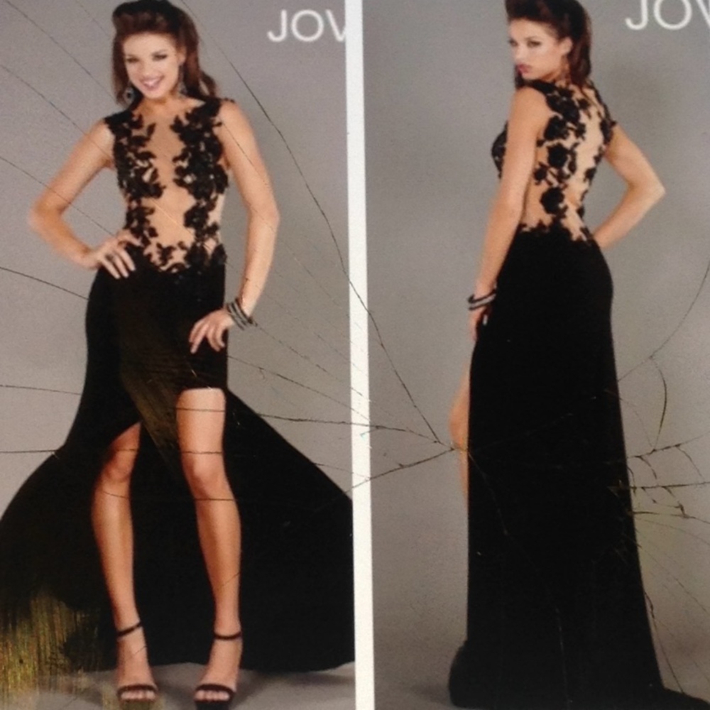 Black long dress